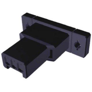 TE Connectivity Dynamic 3000 Male Connector Housing 5.08 mm Pitch 4 Way 1 Row Straight 1-179553-4