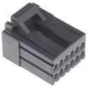 TE Connectivity Dynamic 2000 Female Connector Housing, 2.5 mm Pitch, 12 Way, 2 Row Straight 1-1318118-6