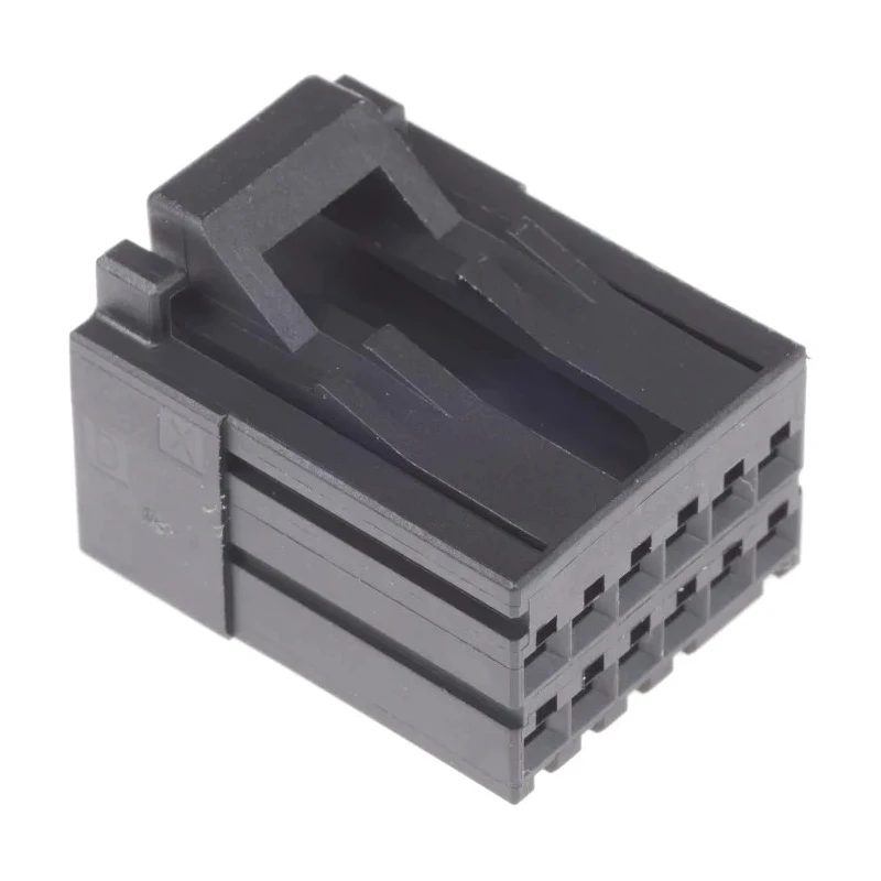 TE Connectivity Dynamic 2000 Female Connector Housing, 2.5 mm Pitch, 12 Way, 2 Row Straight 1-1318118-6
