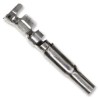 TE Connectivity Universal MATE-N-LOK Series Female Crimp Terminal, Straight Contact, Tin Plated Phosphor Bronze, 18 350874-3