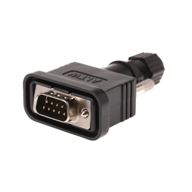 Amphenol Industrial SDB 9 Way Straight Cable D-Sub Connector, 5A, 500V, Solder Termination, Brass Contacts SDB-09BMMA-SL7001
