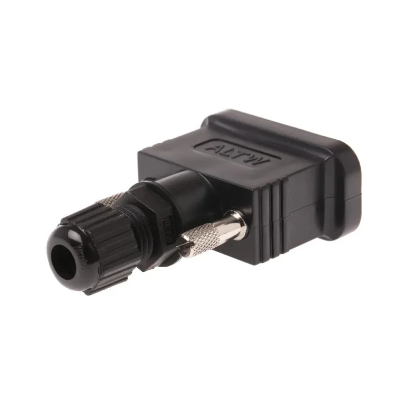 Amphenol Industrial SDB 9 Way Straight Cable D-Sub Connector, 5A, 500V, Solder Termination, Brass Contacts SDB-09BMMA-SL7001