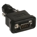 Amphenol Industrial SDB 9 Way Straight Cable D-Sub Connector, 5A, 500V, Solder Termination, Brass Contacts SDB-09BMMA-SL7001