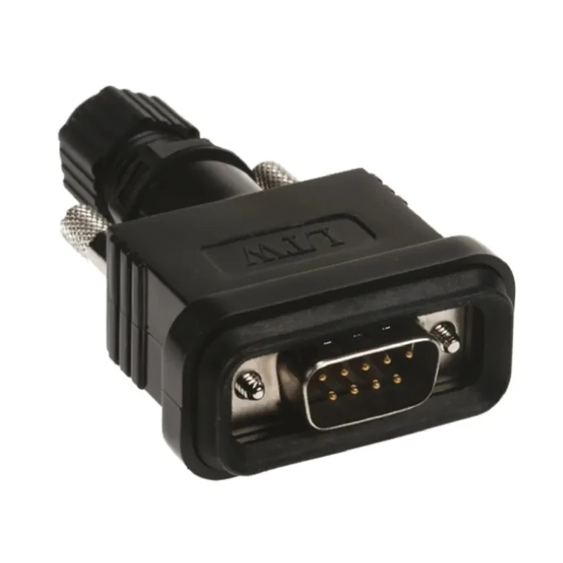 Amphenol Industrial SDB 9 Way Straight Cable D-Sub Connector, 5A, 500V, Solder Termination, Brass Contacts SDB-09BMMA-SL7001