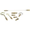 HellermannTyton Cable Rod Attachment Kit Including Mini Hook Lead Gender Changer Mini Eye Tuff Hook 897-90004 CS-SA-PVC