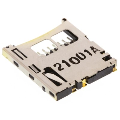 Molex 8 Way Right Angle Push-Push MicroSD Memory Card Connector Surface Mount 502570-0893