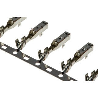 Molex Female Crimp Terminal for 22 AWG to 20 AWG Wire Size, Tin Plating, Phosphor Bronze Contact Material 50420-8000