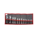 Facom 13-Piece Roll Spanner Set, Sizes 3/16 - 7/32 - 1/4 - 9/32 - 5/16 - 11/32 - 3/8 - 13/32 - 7/16 - 1/2 - 9/16 34.JU13T
