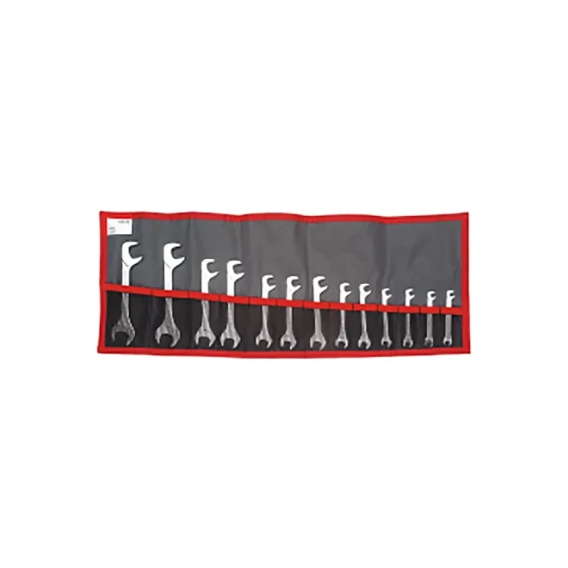 Facom 13-Piece Roll Spanner Set, Sizes 3/16 - 7/32 - 1/4 - 9/32 - 5/16 - 11/32 - 3/8 - 13/32 - 7/16 - 1/2 - 9/16 34.JU13T