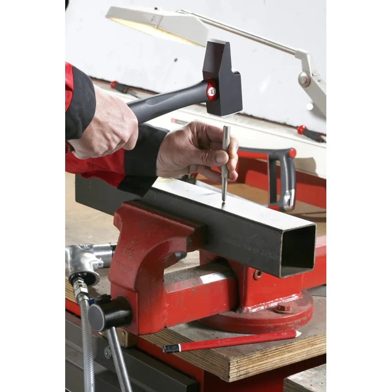 Facom Engineer Hammer with Stainless Steel Head, Graphite Handle, 270 mm Length, 470 g Head Weight 200C.30