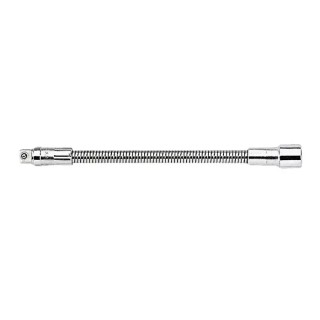 Facom 3/8 in Square Wobble Extension Bar, Chrome Finish, Steel, 200mm Overall Length J.216