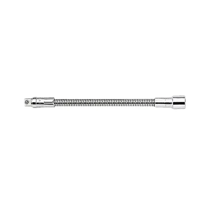 Facom 3/8 in Square Wobble Extension Bar, Chrome Finish, Steel, 200mm Overall Length J.216