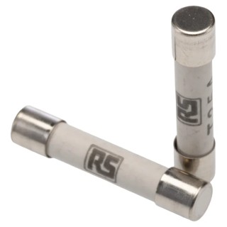 RS PRO Ceramic Cartridge Fuse 2.5A 500V AC Time Lag 6.3 x 32 mm 721-1591