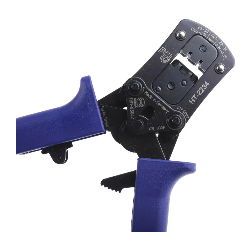 Amphenol Communications Solutions HT-2234 Crimp Tool Hand Tool with Ratchet Handle for DUBOX 76357-x01LF Contacts HT-2234