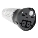 Moflash LEDA125 Series Clear Sounder-Beacon Combination, IP65, 24V DC, 90 dB Electronic LED Sounder LEDA125-01