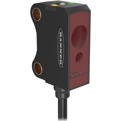 Banner Background Suppression Photoelectric Sensor Rectangular 5 mm to 70 mm Detection Range PNP Output IP67 VS8EAPAF70Q5
