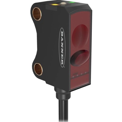 Banner Background Suppression Photoelectric Sensor Rectangular Style PNP Output 2 mm to 15 mm Detection Range VS8APFF15Q3