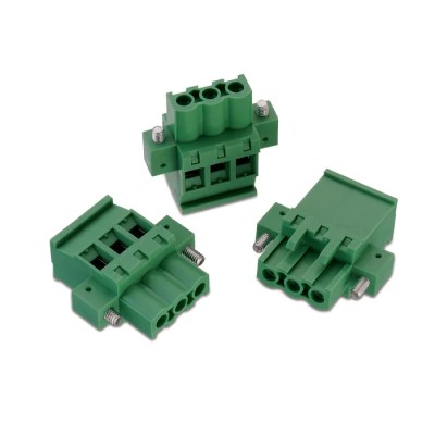 Wurth Elektronik 3455 Series Pluggable Terminal Block, 3-Contact, 5.08 mm Pitch, 1 Row, 15A, 1.6kV, Polyamide 691345510003
