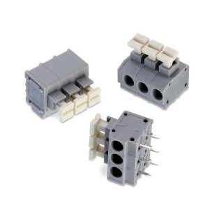 Wurth Elektronik 411B Series PCB Terminal Block 6-Contact 5 mm Pitch Through Hole 1 Row 691411710006B