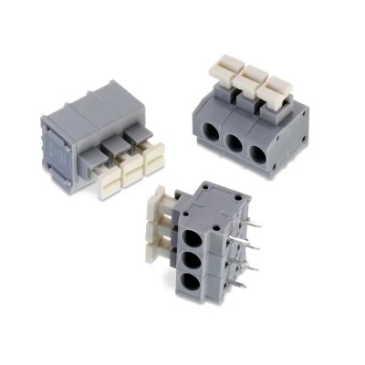 Wurth Elektronik 411B Series PCB Terminal Block 6-Contact 5 mm Pitch Through Hole 1 Row 691411710006B