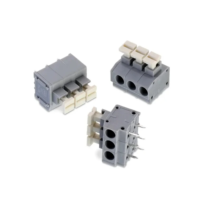 Wurth Elektronik 411B Series PCB Terminal Block 6-Contact 5 mm Pitch Through Hole 1 Row 691411710006B