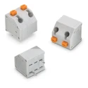 Wurth Elektronik 4124M Series PCB Terminal Block, 3-Contact, 7.62 mm Pitch, Through Hole Mount, Grey, 750V ac 691412420003M