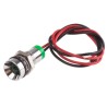 RS PRO Green Panel Mount Indicator 2V DC 20mA Lead Wire Termination IP67 Recessed 723-9312