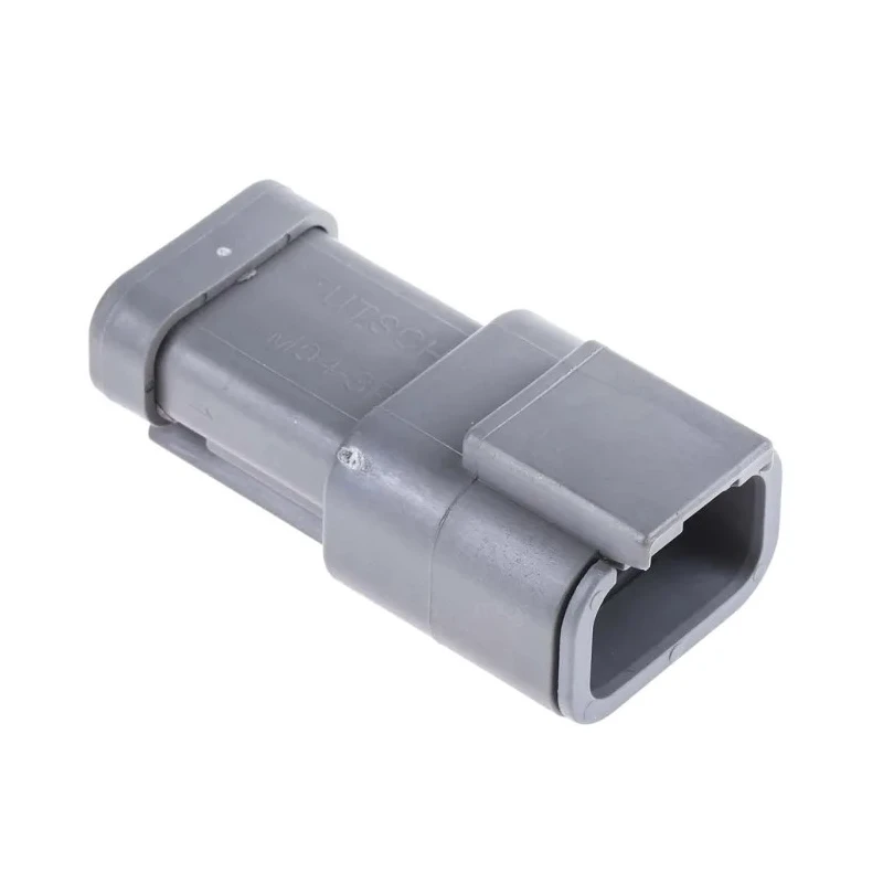Deutsch DTM Automotive Connector Female Grey Panel 3 Way Crimp Termination DTM04-3P-E003