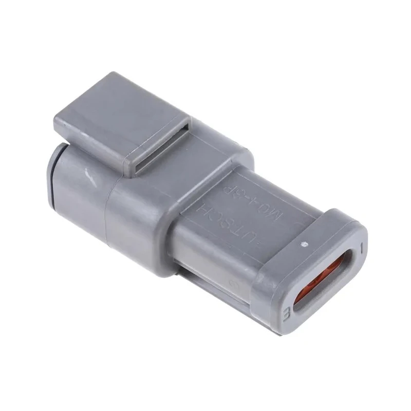 Deutsch DTM Automotive Connector Female Grey Panel 3 Way Crimp Termination DTM04-3P-E003