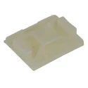 HellermannTyton Natural Cable Tie Mount 8 mm x 25 mm x 32 mm Polyamide 66 151-11819 TY8G1S-PA66-NA