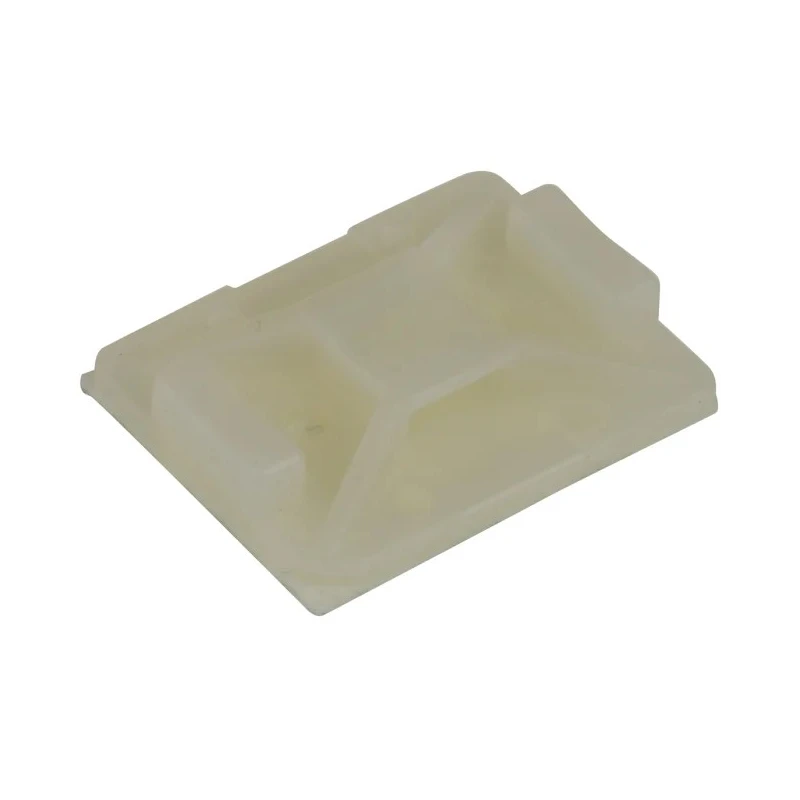 HellermannTyton Natural Cable Tie Mount 8 mm x 25 mm x 32 mm Polyamide 66 151-11819 TY8G1S-PA66-NA