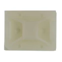 HellermannTyton Natural Cable Tie Mount 8 mm x 25 mm x 32 mm Polyamide 66 151-11819 TY8G1S-PA66-NA