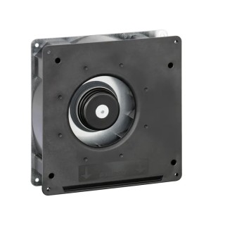 ebm-papst RG125 N Series Axial Fan 24V dc 4.9W 88 m³/h 2700 rpm Ball Bearing IP20 180mm x 180mm x 40mm RG125-19/14N/2