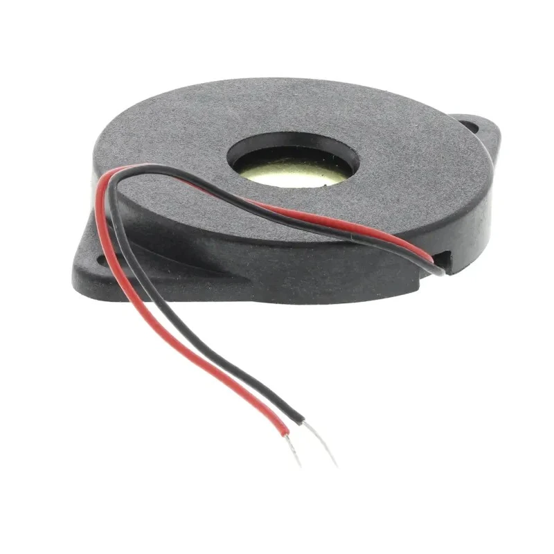 RS PRO 90 dB Panel Mount Square Wave External 4 mm Piezo Buzzer Component 34 mm 724-3156