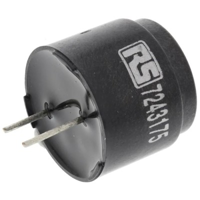 RS PRO 85 dB PCB Continuous Internal Magnetic Buzzer Component 14 mm 4V dc Min 8V dc Max 724-3175