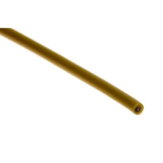 Lapp OLFLEX HEAT 180 SiF Series Yellow 1 mm² Hook Up Wire, 19 x 0.25 mm, 100 m, Silicone Rubber 50005