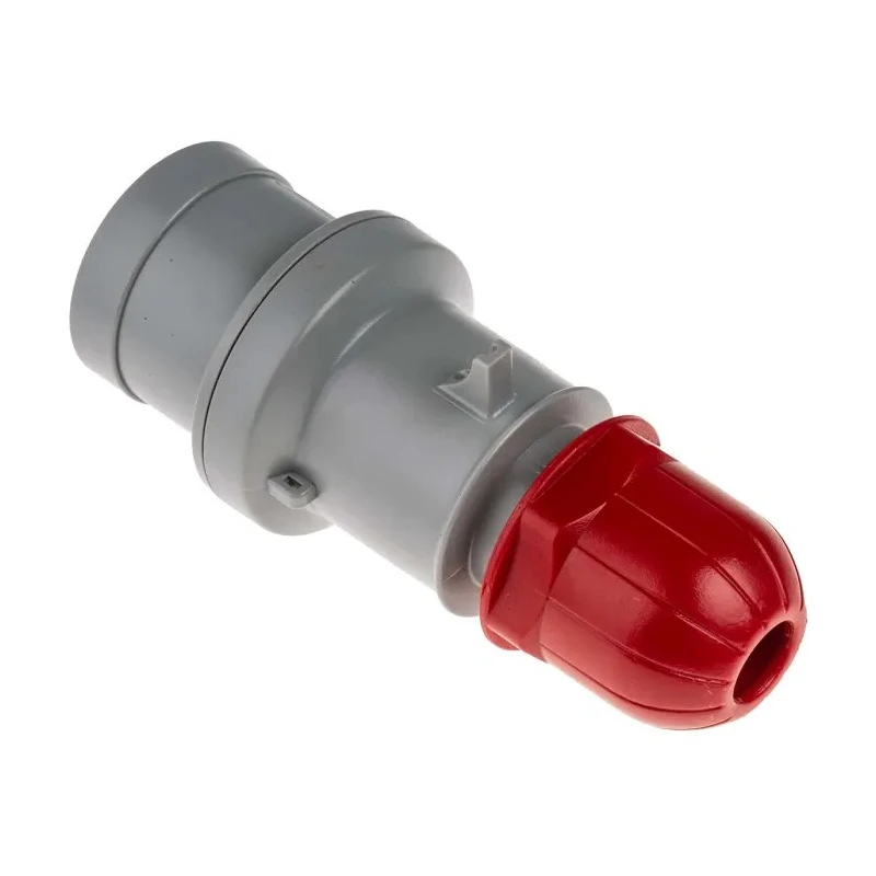 Scame IP44 Red Cable Mount 3P+PE Straight Industrial Power Connector 16A 415V 