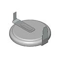 Murata CR2032 Coin Battery Lithium Manganese Dioxide Chemistry 3 V Nominal Voltage 220mAh Capacity 20mm Diameter CR2032