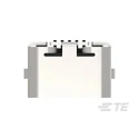 TE Connectivity Right Angle Surface Mount Female 1-Port Micro USB USB 2.0 Connector 1932788-1