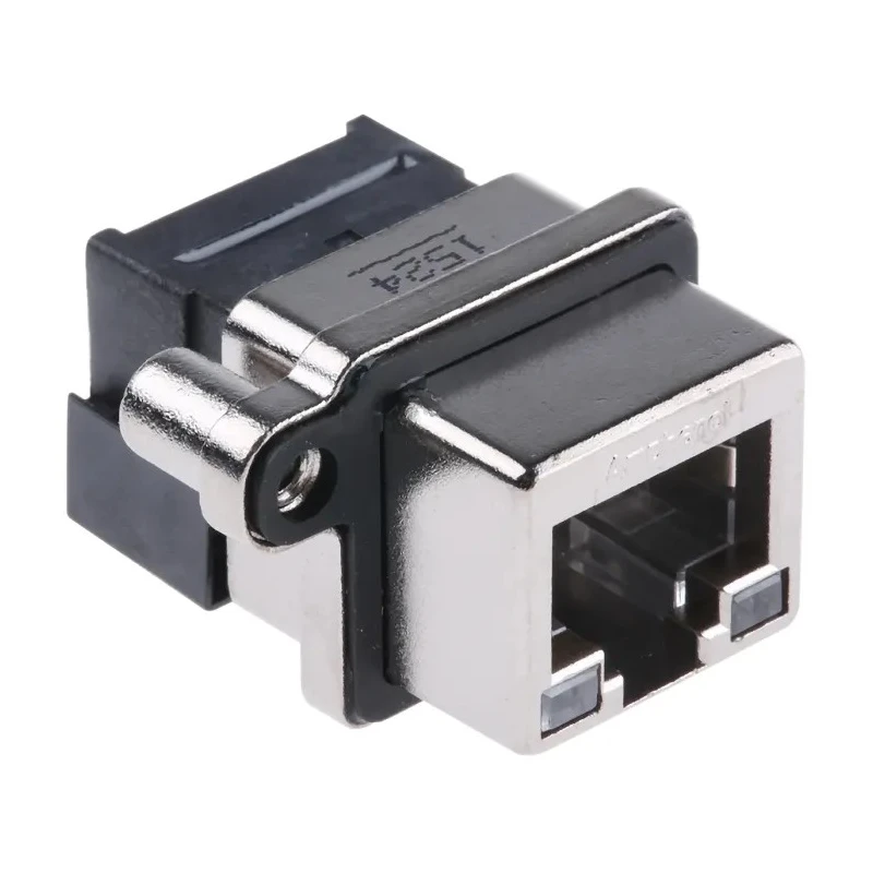 Amphenol Communications Solutions RJ45 Connector Female Through Hole Cat5 Unshielded Right Angle 1 Port 8 