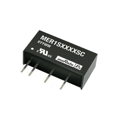 Murata Power Solutions MER1 SIP7 Package 1W Unregulated Isolated DC/DC Converter 5V DC Output 200mA 13.5-16.5V DC Input 