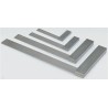 RS PRO Engineer Try Square Steel Blade 9 in Length 2mm Thickness DIN 875-2 Standard 724-4058