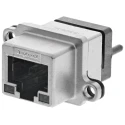 Amphenol Communications Solutions MRJ Series RJ45 Connector Female, Through Hole, Cat5 Unshielded Straight 1 Port 8 Way RJ45