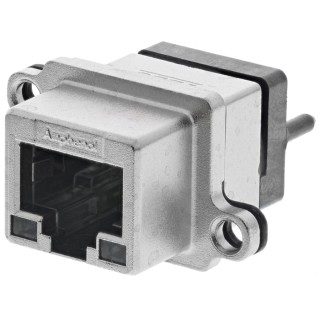 Amphenol Communications Solutions MRJ Series RJ45 Connector Female, Through Hole, Cat5 Unshielded Straight 1 Port 8 Way RJ45