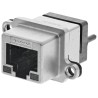 Amphenol Communications Solutions MRJ Series RJ45 Connector Female, Through Hole, Cat5 Unshielded Straight 1 Port 8 Way RJ45