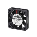 Sanyo Denki 109P Series Axial Fan 5V DC 800mW 5.3 CFM 6200 RPM IP68 Ball Bearing 40mm 10mm 109P0405H901