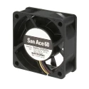 Sanyo Denki 9G Series Square Frame Axial Fan 48V DC 8.64W 6300 RPM IP68 60mm × 60mm × 25mm 