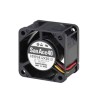 Sanyo Denki 109P Series Axial Fan, 24V DC, 4.32W Power Consumption, 16.2 CFM Airflow, 6300 RPM, IP68 Protection 109P0424J3013