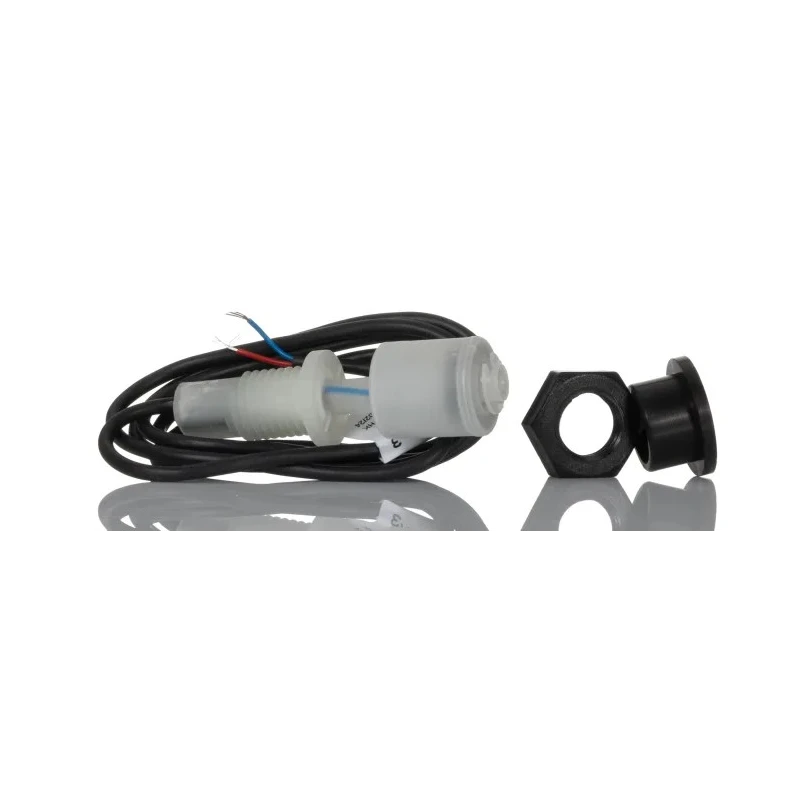 RS PRO Series Vertical External Float Switch with Nitrile Rubber (NBR) Gasket, 1 m Cable, NO/NC, 240 V AC Max, 120 V RSF100