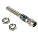 ifm electronic Threaded Barrel Inductive Proximity Sensor M5 x 0.5, PNP Output, 36 V DC, 100 mA IY5036